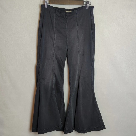 Free People Denim - We The Free People Pull on Penny Flare Leg Pants Jeans Size 30 Stretchy Retro